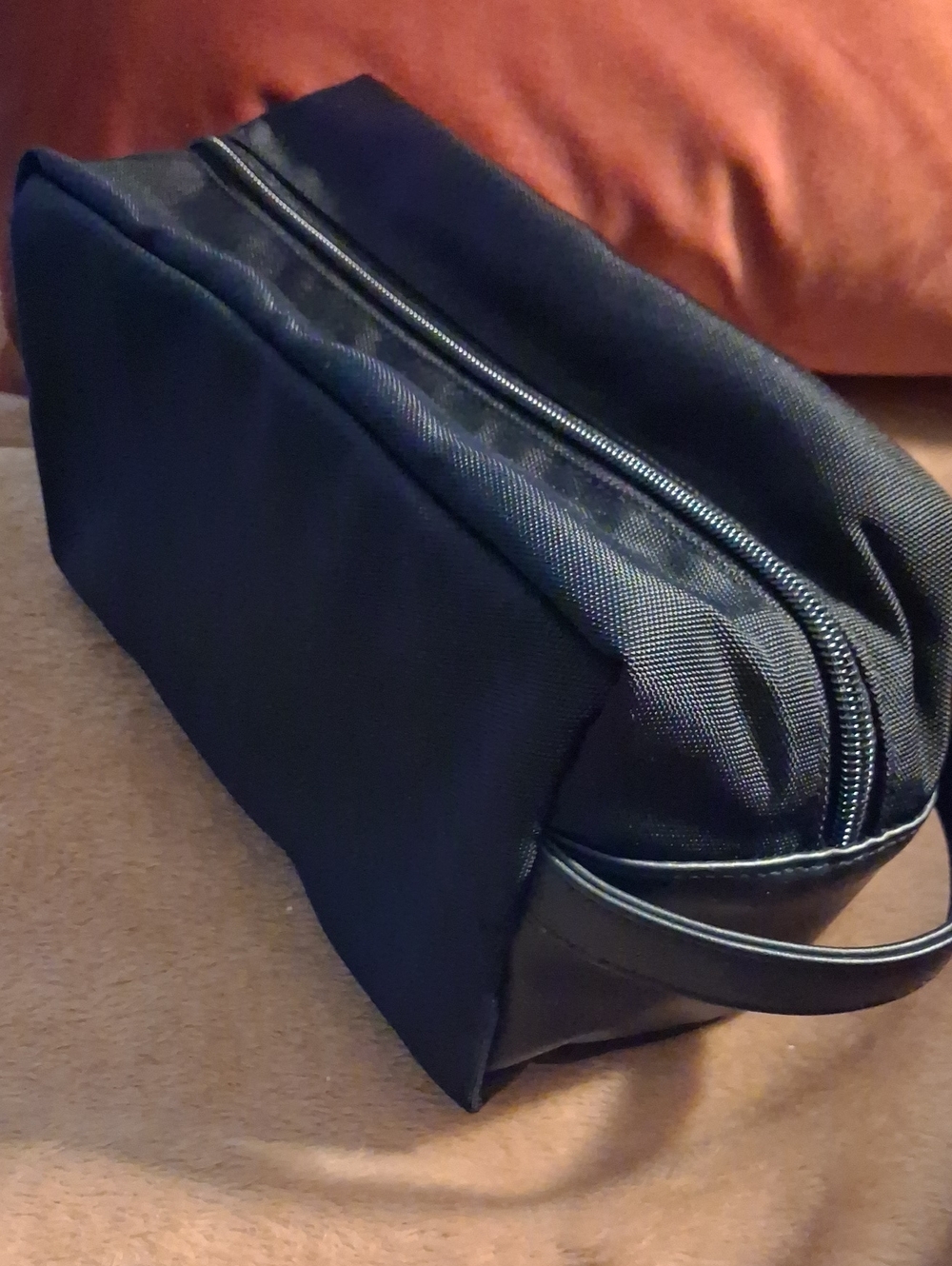 Giorgio Armani Black Men's Toiletry Dopp Kit